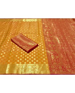 Classy Soft Banarshi silk saree