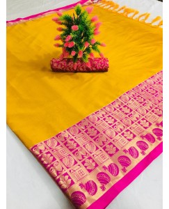 Cotton Silk Rich Saree